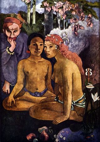 Paul_Gauguin, Contes barbares (Mahus de Polynésie) 