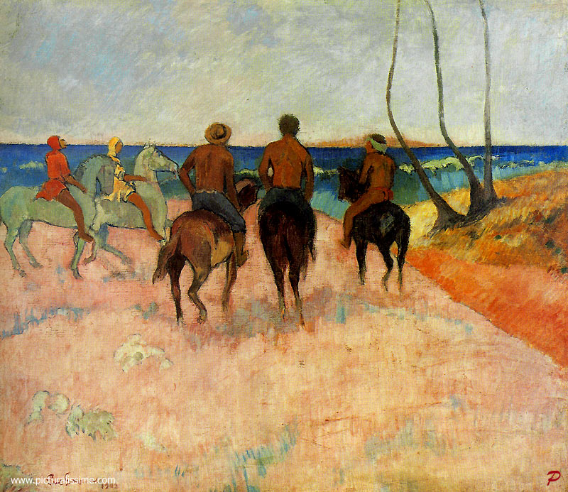 Gauguin_cavaliers_sur_la_plage_l