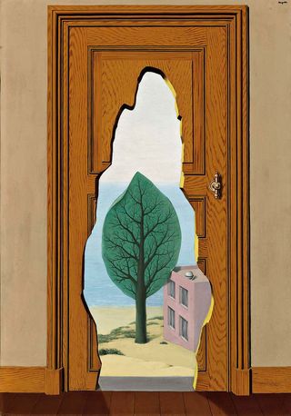 La perspective amoureuse magritte 1935