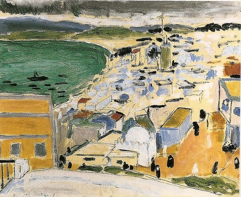 H_Matisse-Vue sur la baie de Tanger-1912-1