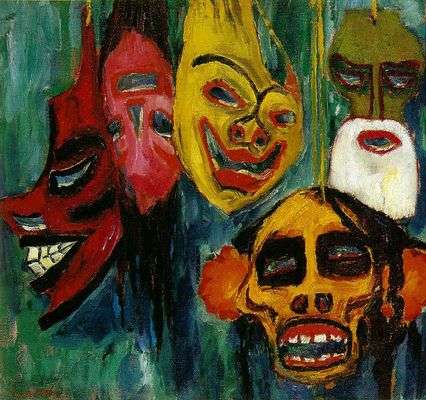 Emil-nolde-les-masques