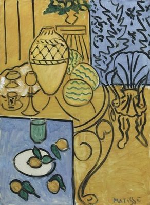 Henri-matisse-interieur-jaune-et-bleu