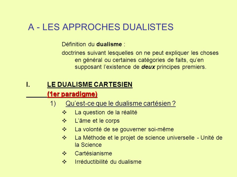 A+-+LES+APPROCHES+DUALISTES