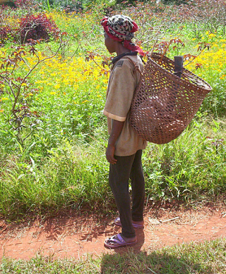 Maka_woman_going_to_fields.jpgrom Wikimedia Commons. the free media repository 