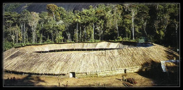 Maison-villageyanomamiamazonie-le-territoire-des-amc3a9rindiens-yanomami-est